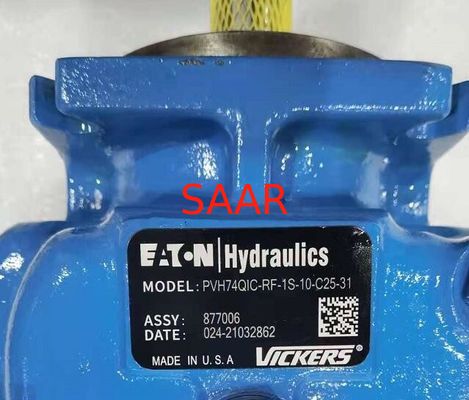 Bomba de pistão axial variável de 877006 PVH74QIC-RF-1S-10-C25-31 Eaton Vickers