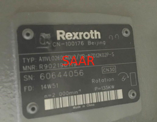 Tipo bomba variável de R902196119 A11VLO260LRDU2/11R-NZD12K02 P-S Rexroth A11VO do pistão axial