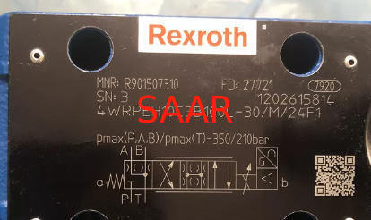R901507310, válvula proporcional da série 4WRPEH10C3B100L-3X/M/24F1 Rexroth 4WRPEH-3X